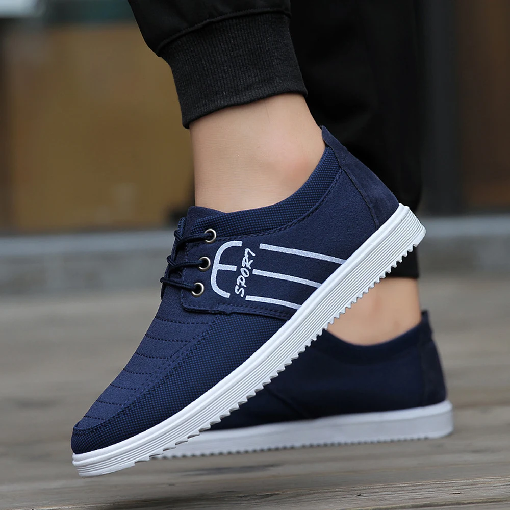 QFFAZ New High Quality Men Casual Shoes Breathable Fashion Trainers Luxury Super Zapatillas Masculino | Обувь