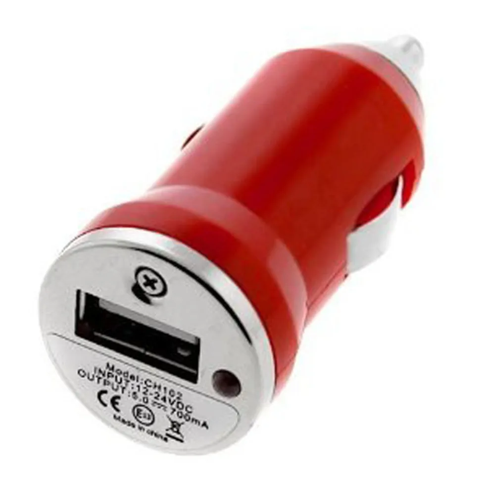 Надежная универсальная мини Переходник USB 1 шт. для зарядки в машине Apple телефона