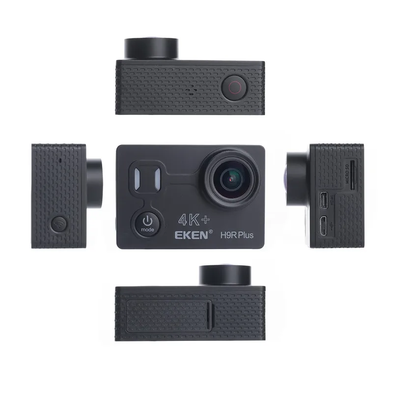 Eken H9R ПЛЮС Действие Камера cверхвысокая чёткость 4k Ambarella A12 4 К/30fps для Panasonic 34112 14MP