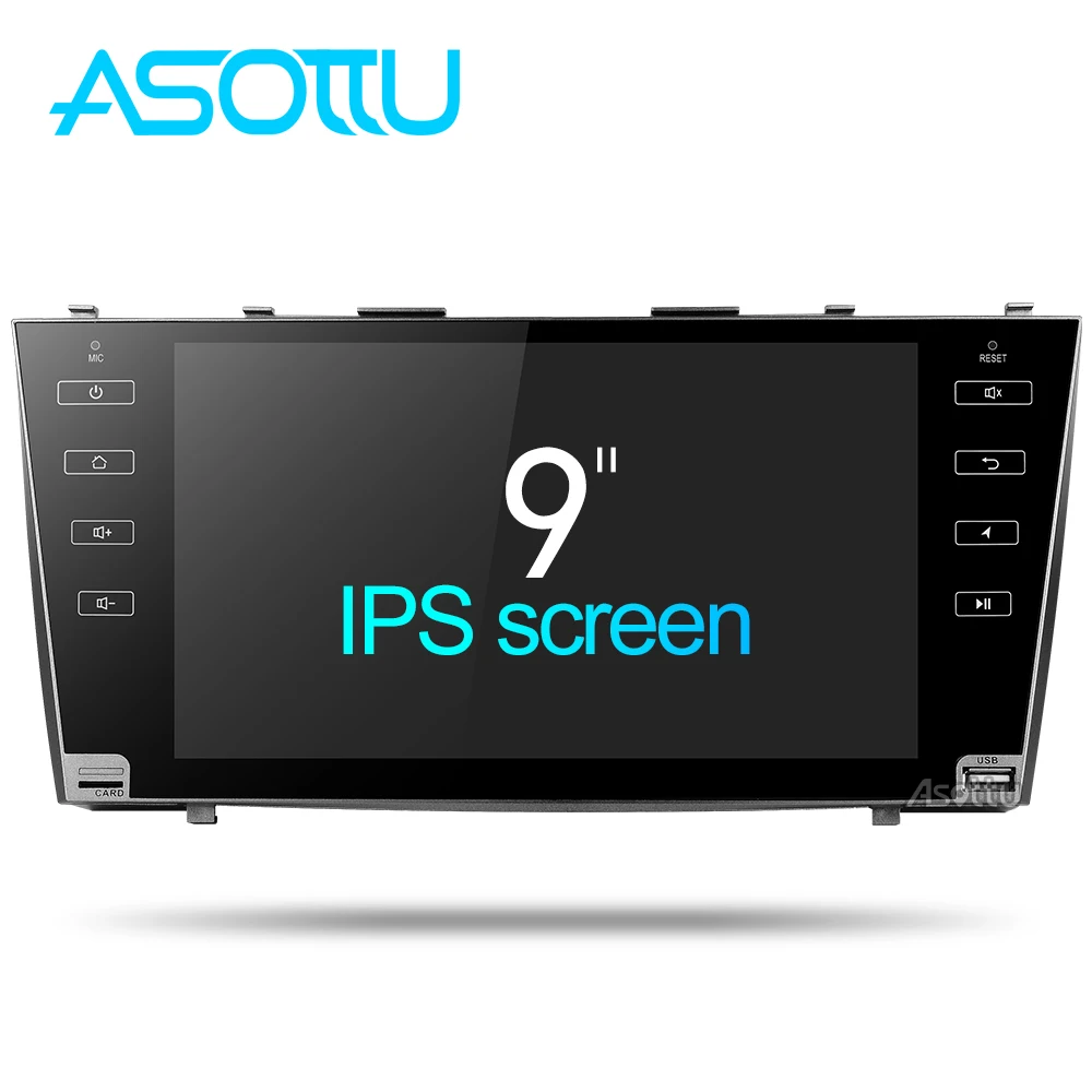 Asottu CLKMR9060 IPS Android 9.0 2G car gps navigation for Toyota camry 2008 2009 2010 2011 dvd player stereo radio |