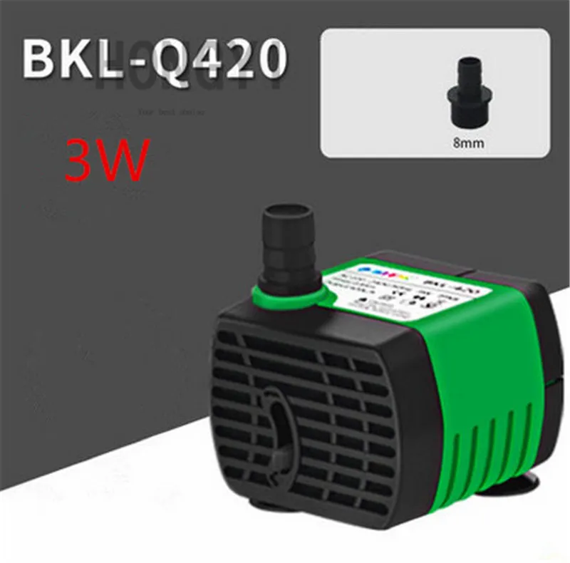 3W HONGYI/1 шт 3/5/8 стержень/15/20 Вт аквариумный погружной насос Аквариум Аксессуары для аквариума водяной насос фонтана ультра-бесшумный фильтр насоса - Цвет: 3W
