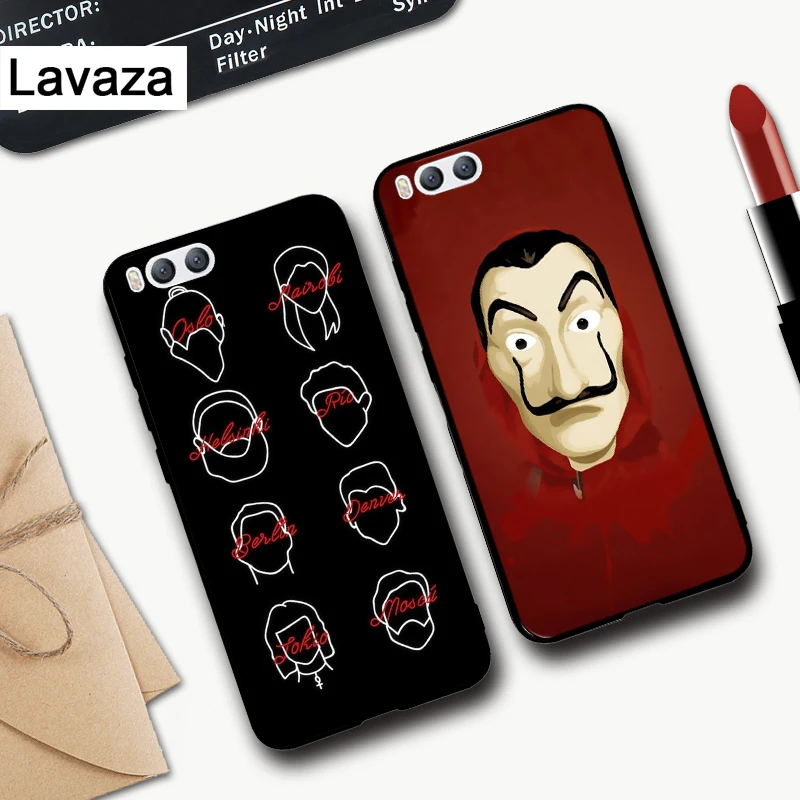 Lavaza La Casa De Papel деньги Heist силиконовый чехол для Xiaomi Redmi 4A 4X 5A 5 плюс S2 6 6A Note 4 7 Pro премьер