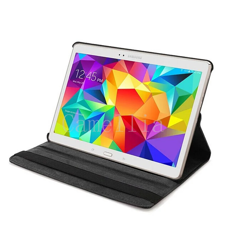 Чехол книжка CucKooDo для Samsung Galaxy Tab S 10 5 SM T800 роскошный вращающийся на 360 градусов