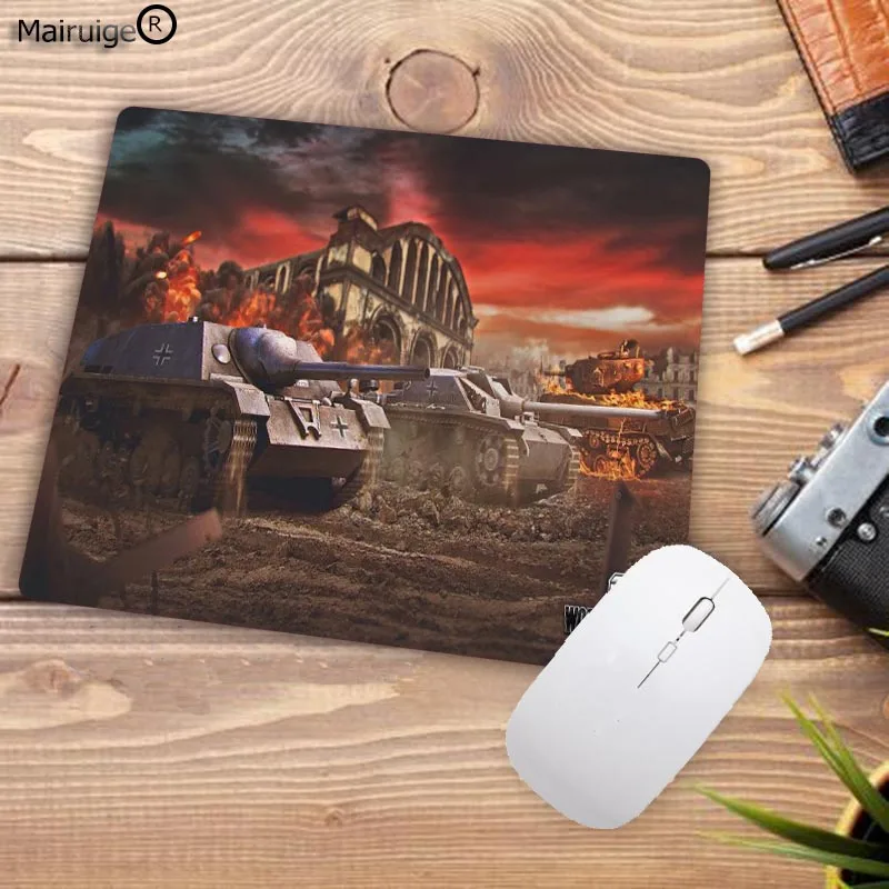 Коврик для мыши Mairuige нескользящий игровой коврик сделай сам с логотипом World Of Tank