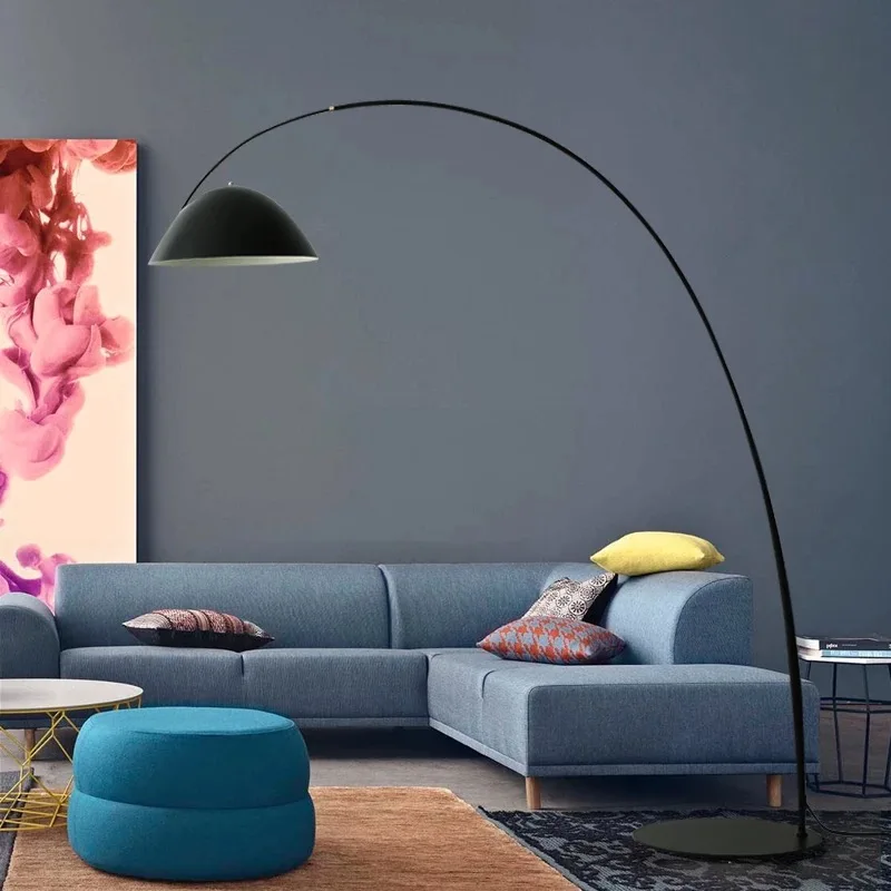 Современные Простые Творческий рыбалка лампы напольные светильники для фойе