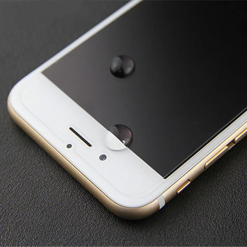 Матовое стекло на iPhone 8 Plus закаленное твердость 9h 6 7 взрывозащищенное защитное