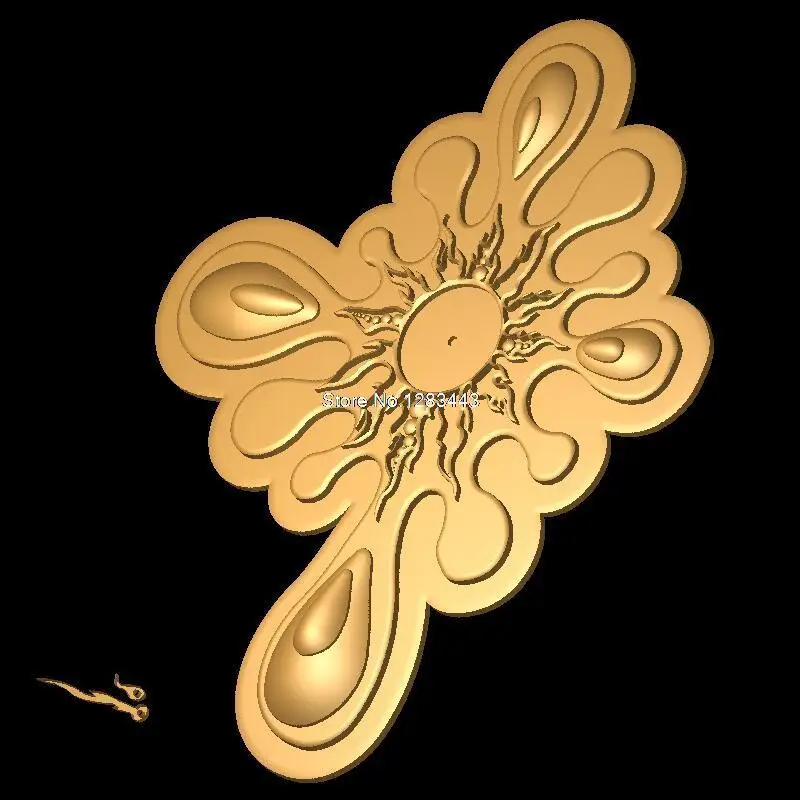 3D model relief figure STL file format Model for CNC Clock_13 Clock design | Инструменты
