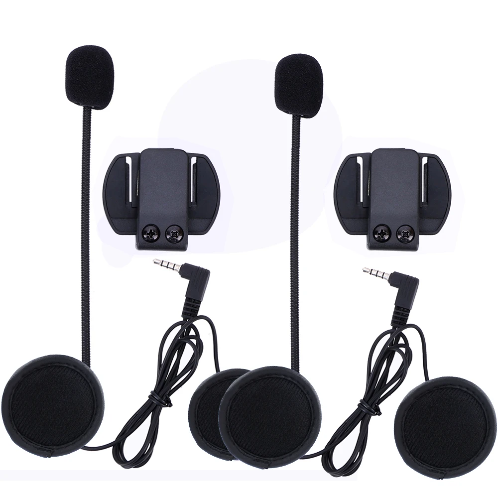 2 шт. V6 мульти мотоциклетный Bluetooth Шлем Интерком Intercomunicador moto intercounes гарнитура BT