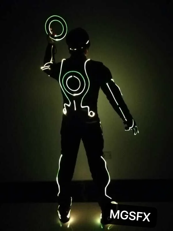 Светодиодные костюмы с пультом дистанционного управления танцевальные