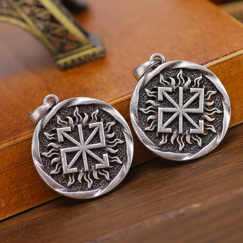 Славянский амулет Radinets подвеска в виде солнца Прямая поставка скандинавский