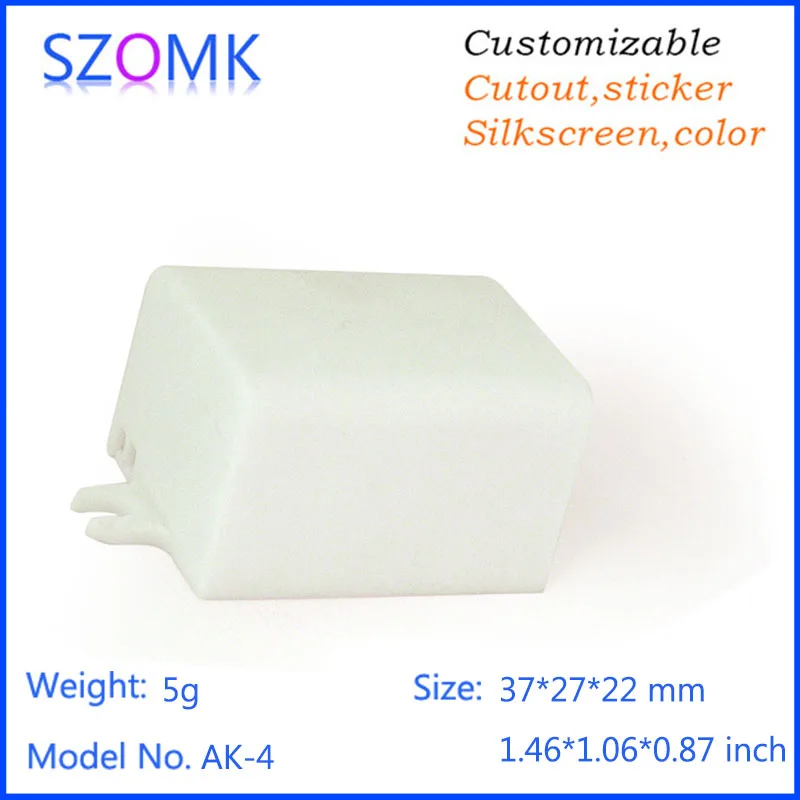 50 шт./партия пластиковый корпус для электроники 37*27*21 мм