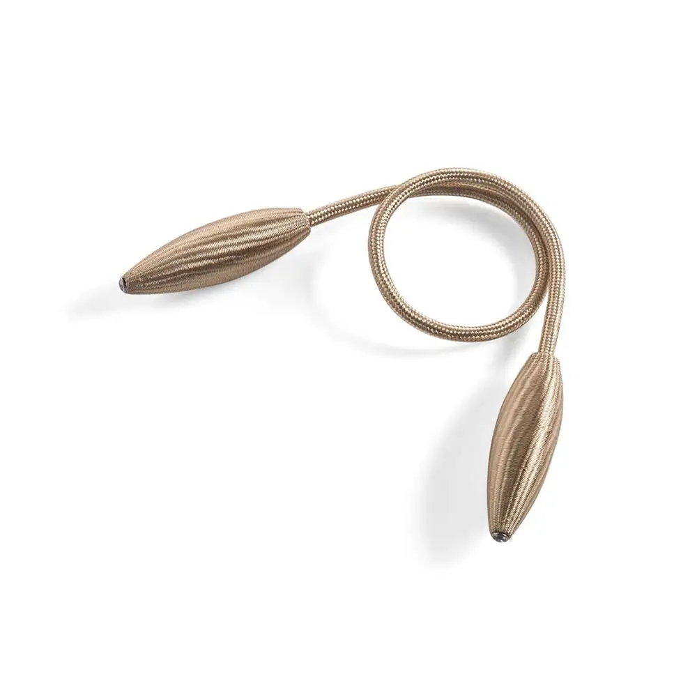 as pic show Metal Leaves Curtain Tie Backs Modern Curtain Strap Rope For Bedroom Living Room Curtain Tiebacks Home Decorative Accessories - Цвет: as pic show