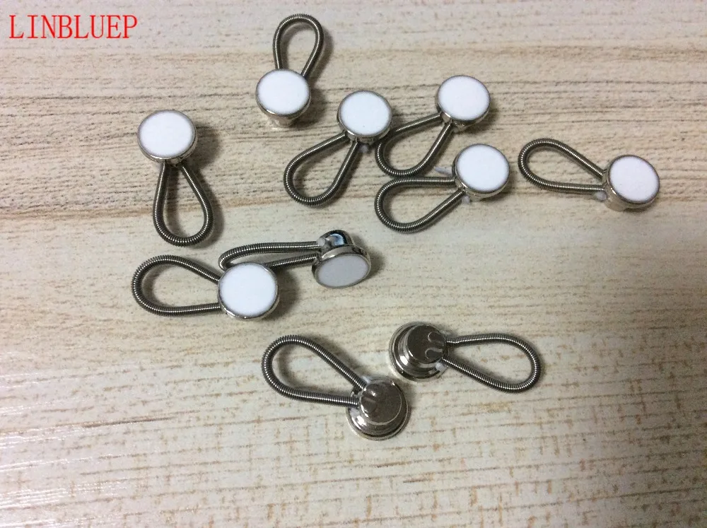 6 шт. металлические белые рубашки воротник удлинители расширители (без пластика)!