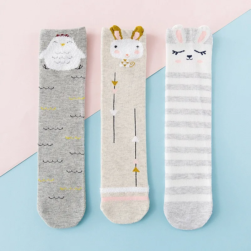 2018 Детские гетры с рисунками животных для мальчиков детские спортивные Высокие