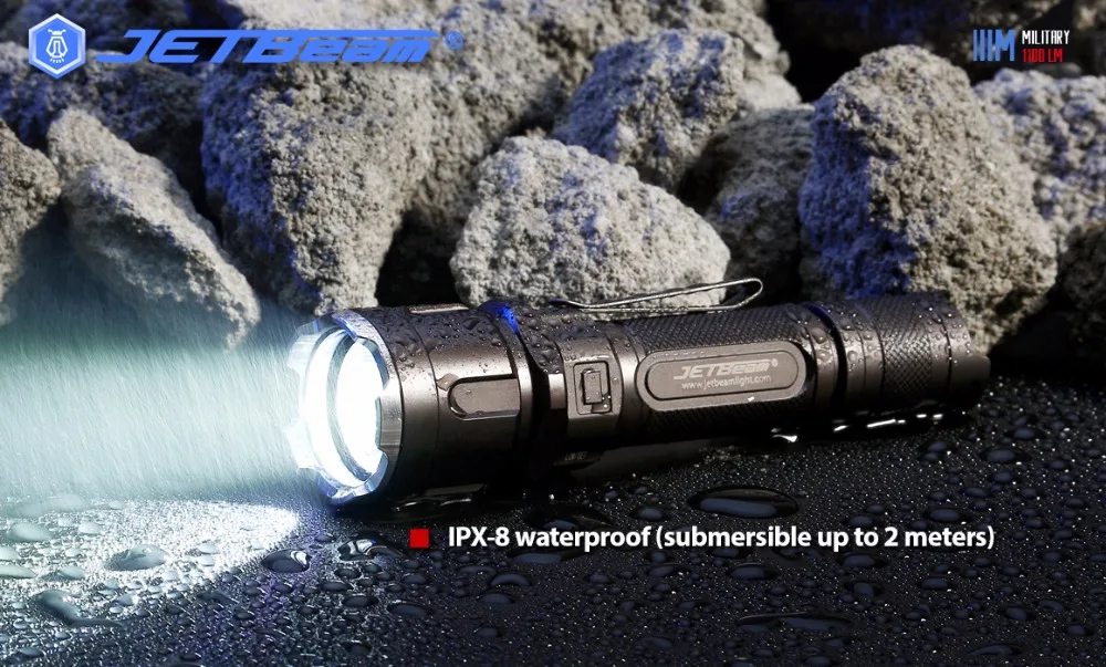JETBEAM 3 м IIIM про CREE XP-L светодиодный фонарик 1100 люмен эффективная схема сплав отражатели Тактический Открытый Охота LED светодиодный Фонари