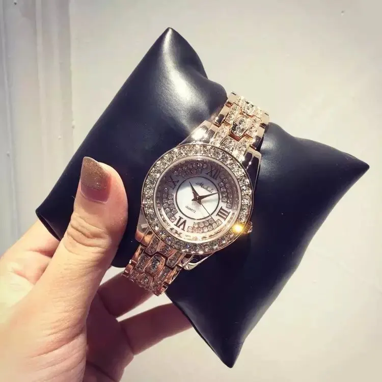 New Arrival Women Dress Watches Rhinestone Quartz Watch Relogio Feminino Fashion Luxury Brand | Наручные часы