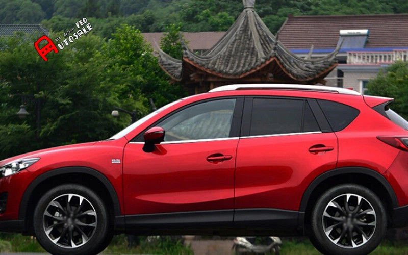 Нижняя рамка оконного порога обшивка нержавеющая сталь 4 шт. для Mazda CX 5 CX5 2012