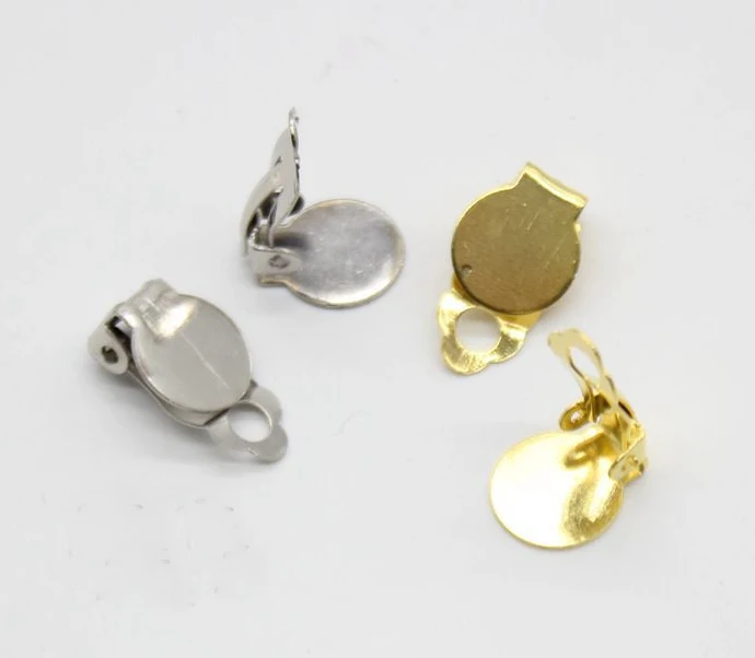 Женские серьги в стиле бохо клипса без косточек не прокалывающая подставка