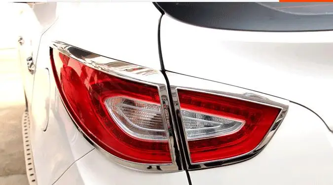 Хромированные передние и задние фары для Hyundai ix35 2013 2014 2015 накладка рамка