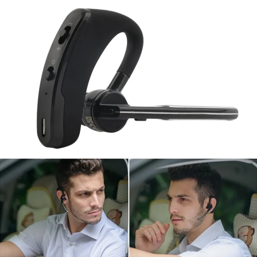 V8 бизнес Bluetooth гарнитура V4.1 громкой связи с микрофоном беспроводная для