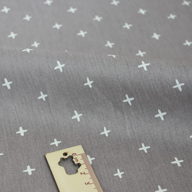 100% хлопок твил ткань в простом стиле цвета: серый белый розовый перекрещенными