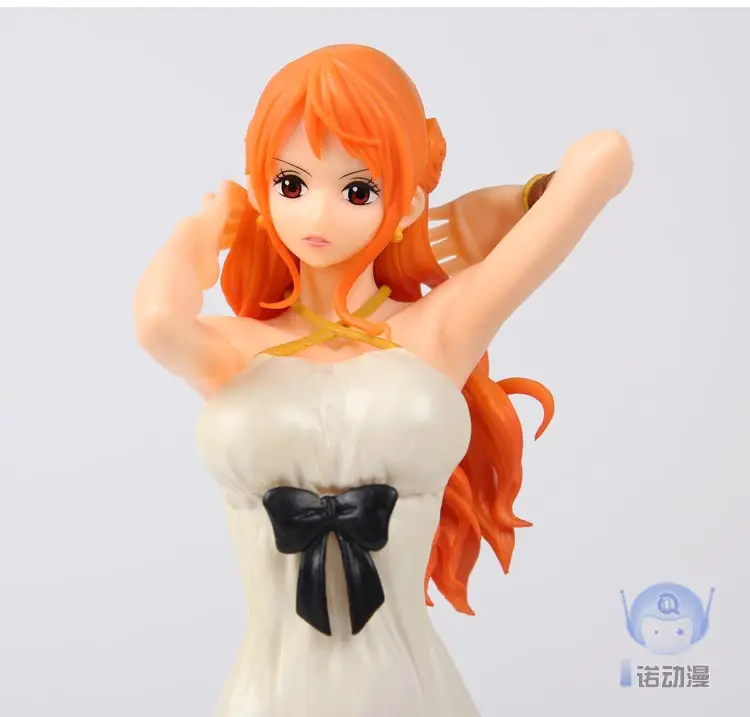 Одна штука DXF Branpresto SC скульптуры джинсы фигурка Nami 17 см ПВХ фигурку T30 | Игрушки и