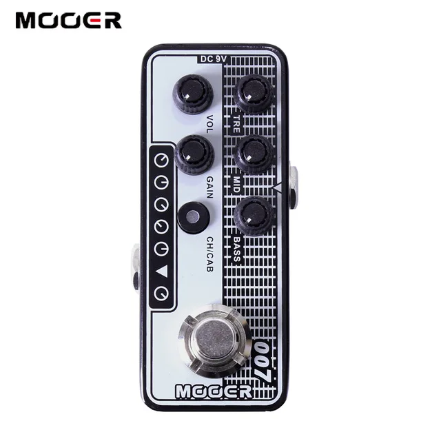 MOOER микро серия 007 Regal винтажный тональный цифровой предусилитель гитара|Детали и