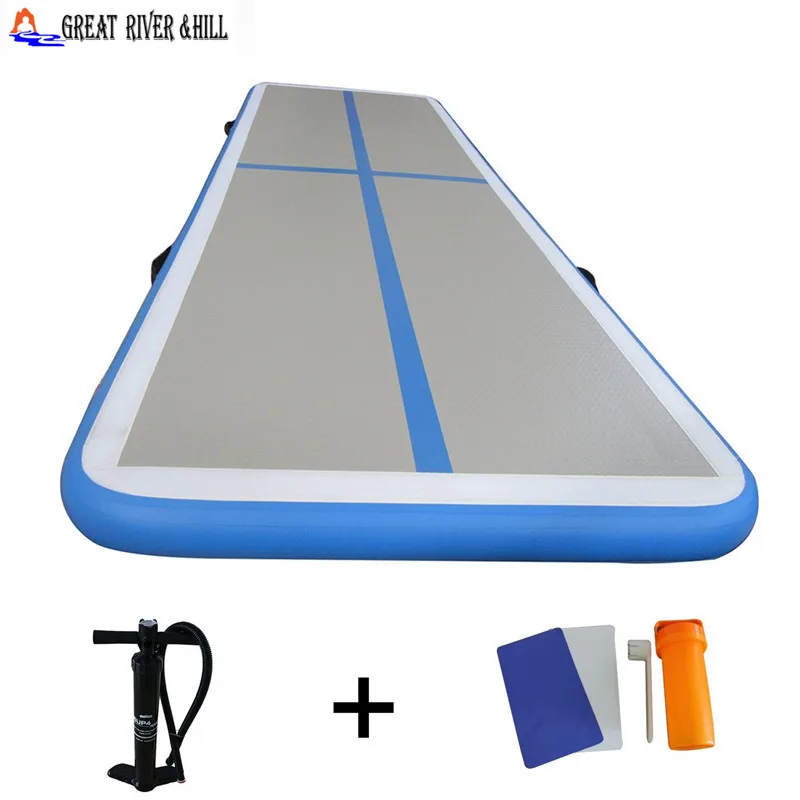 

2018 popular 3mx1mx0.1m inflatable air track gymnastics mat