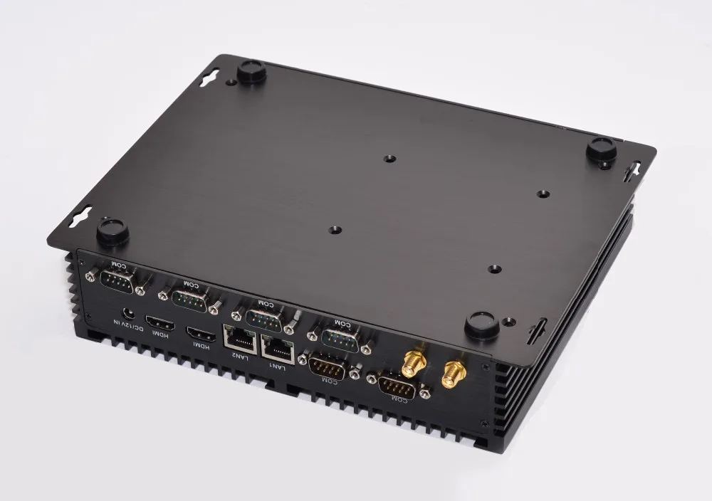 Мини-ПК на базе Windows 10 Intel Core i3 4010u I5 4200U 6 RS232 2LAN 2 HD MI 8 USB Wi-Fi процессор Eglobal Fanless |