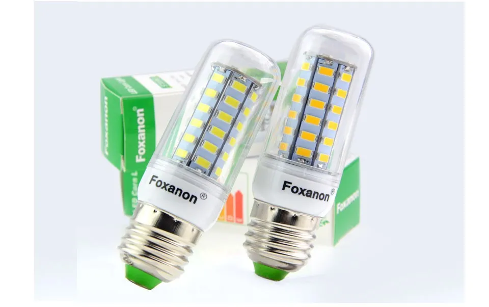 Новинка светодиод интеллектуальное IC электропитание E14 E27 5730 LED лампа-кукуруза AC220В 230В лампочка из светодиодов для домашного света