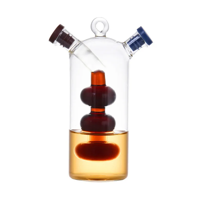 Двухслойный Графин для вина и кухни бутылка хранения специй баночка масла