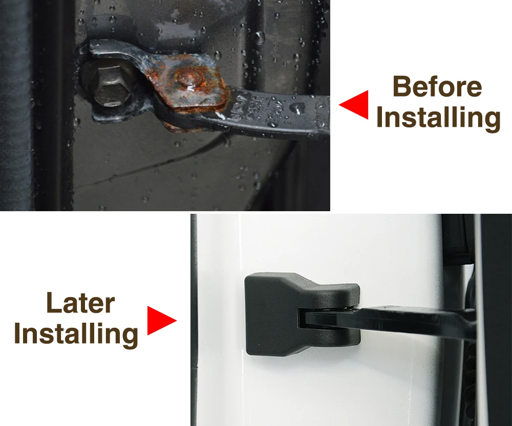 Защитный чехол AndyGo для дверных замков стикер с антикоррозийной отделкой