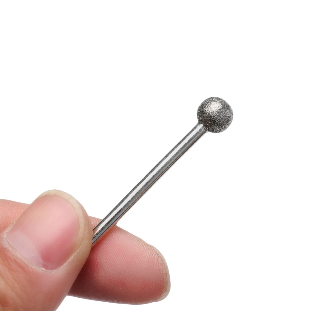 9 шт./компл. алмазная шлифовальная игла резак с головкой Нефритовая фреза