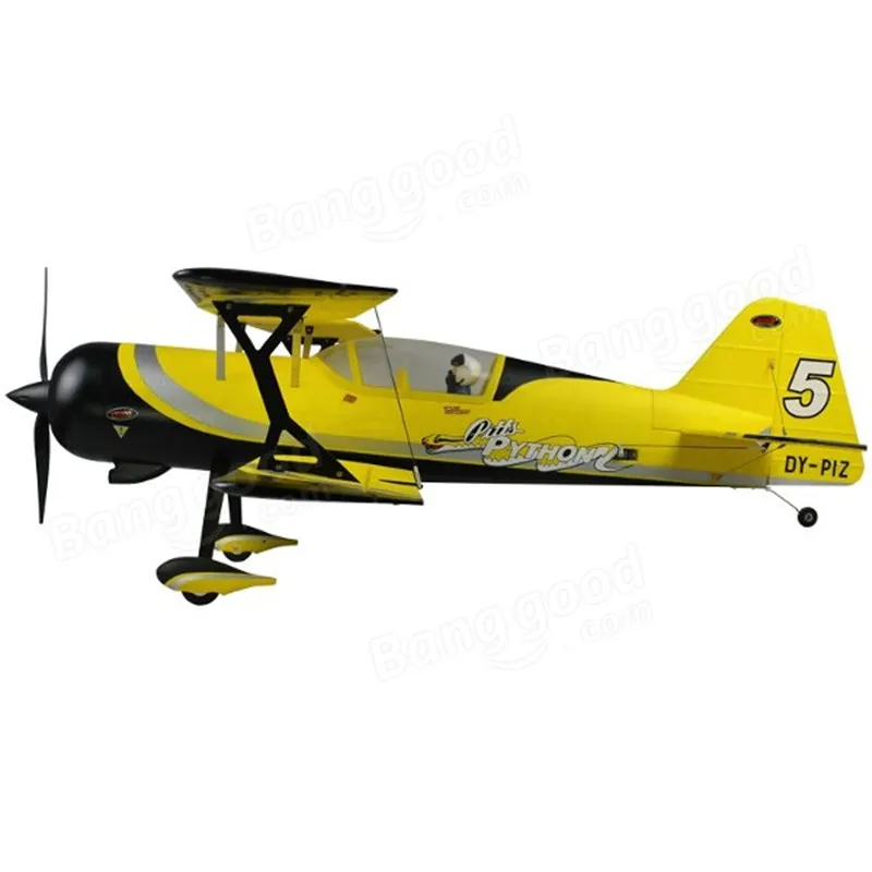 Dynam Питтс Модель 12 желтый 1070 мм 42 ''Летающий видеосамолет PNP | Игрушки и хобби