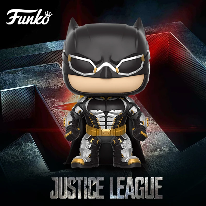 FUNKO POP официальная 1 шт. Лига Справедливости DC Бэтмен Супермен Чудо Женщина флэш