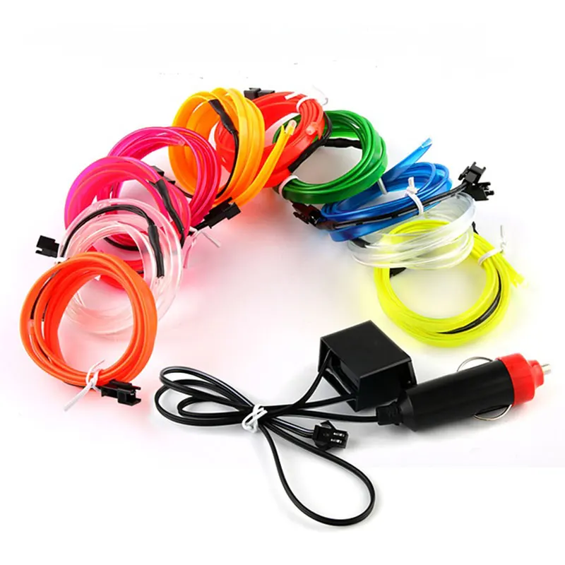 5 метров Автомобильная светодиодсветодиодный холодная световая линия