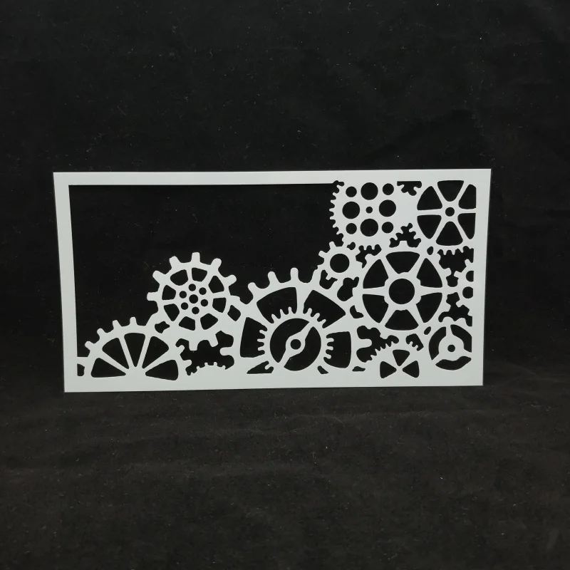 

Gear pvc Layering Stencils for Diy scrapbook coloring,painting stencil,home decor diy etc. Product image