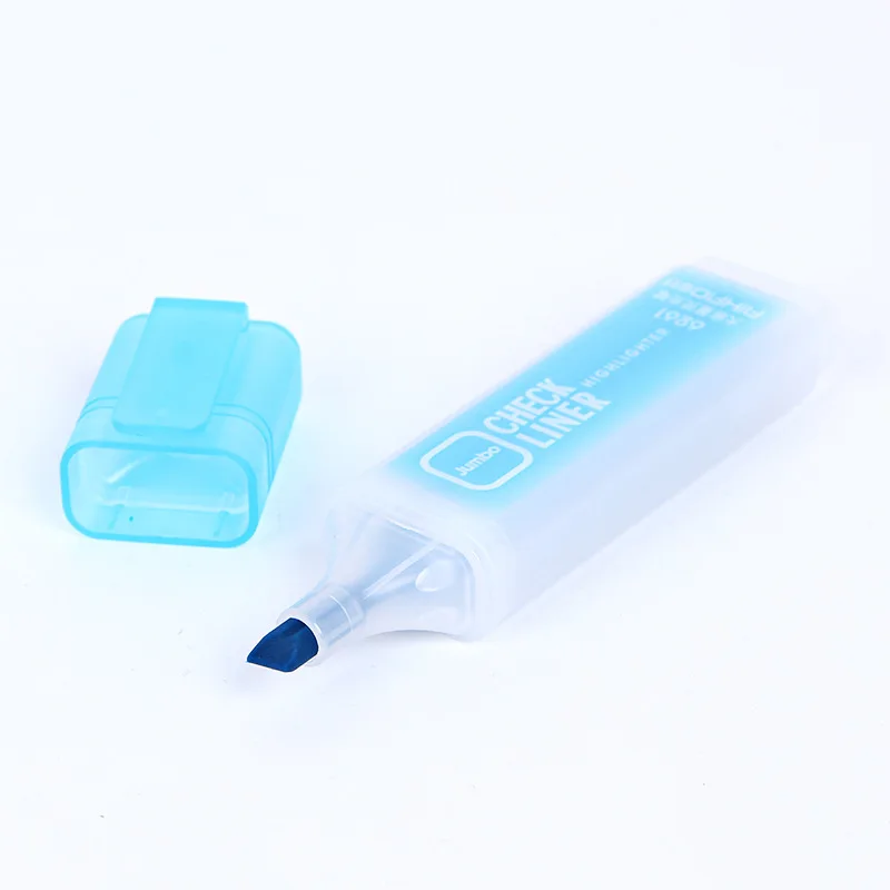 blue 1 шт. креативные кондитерские изделия большой емкости флуоресцентная ручка Маркировка Маркер для граффити Hist kawaii маркеры школьные принадлежности - Цвет: blue