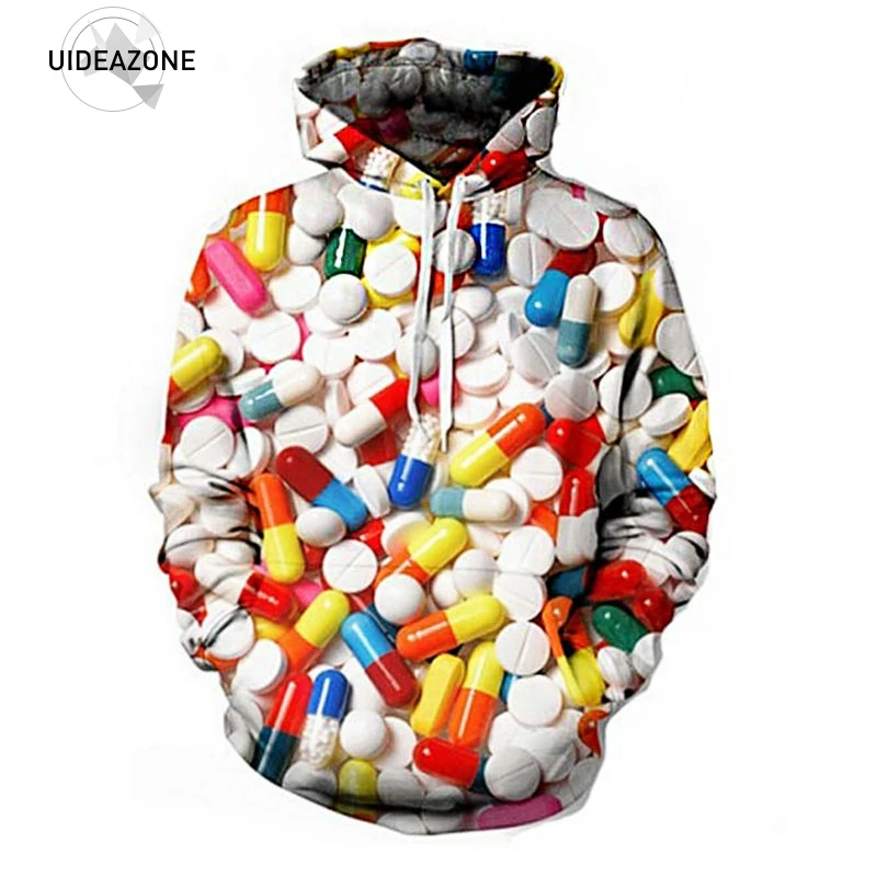 Толстовка UIDEAZONE Мужская и женская с 3D принтом|hoodies for men|brand hoodie menfashion men |