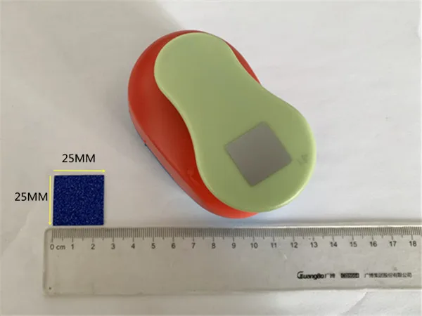 18 мм-53 мм квадратный в виде корабля дырокол для скрапбукинга школы DIY резак для бумаги EVA пены геометрические дыроколы