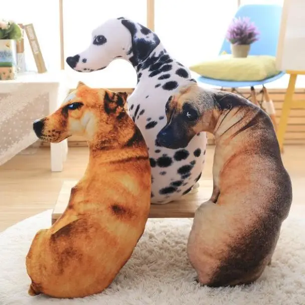 Aeruiy мультфильм животных моделирование плюшевая подушка собака кукла диван