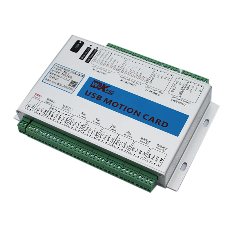 WHB04B-4+ MK4-V XHC 4 оси беспроводной USB MACH3 MPG и 4 оси mach3 управление движением карты для ЧПУ