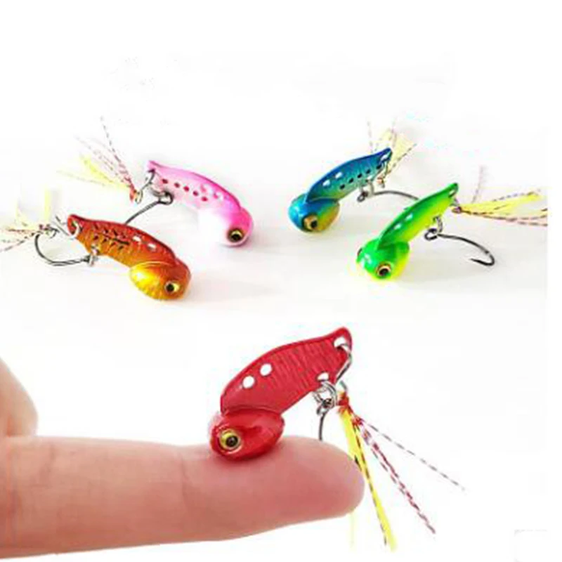 5 шт. VIB рыболовная наживка 3 г 6 маленькая бобовая с одним крючком приманка белого