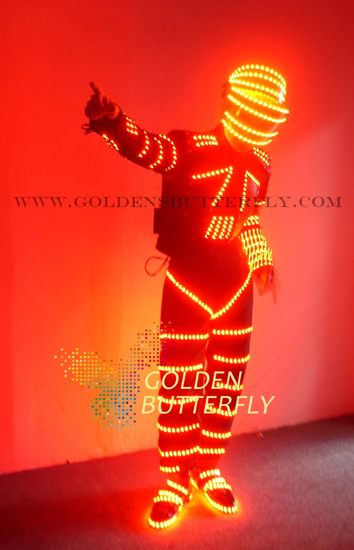 Одежда со светодиодами светящаяся одежда Сияющие костюмы перчатки 2017 горячая