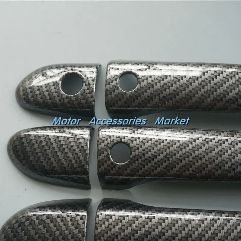 Новая накладка на дверную ручку из углеродного волокна для Mazda 3 M3 Axela 2014 2015 2016 2017