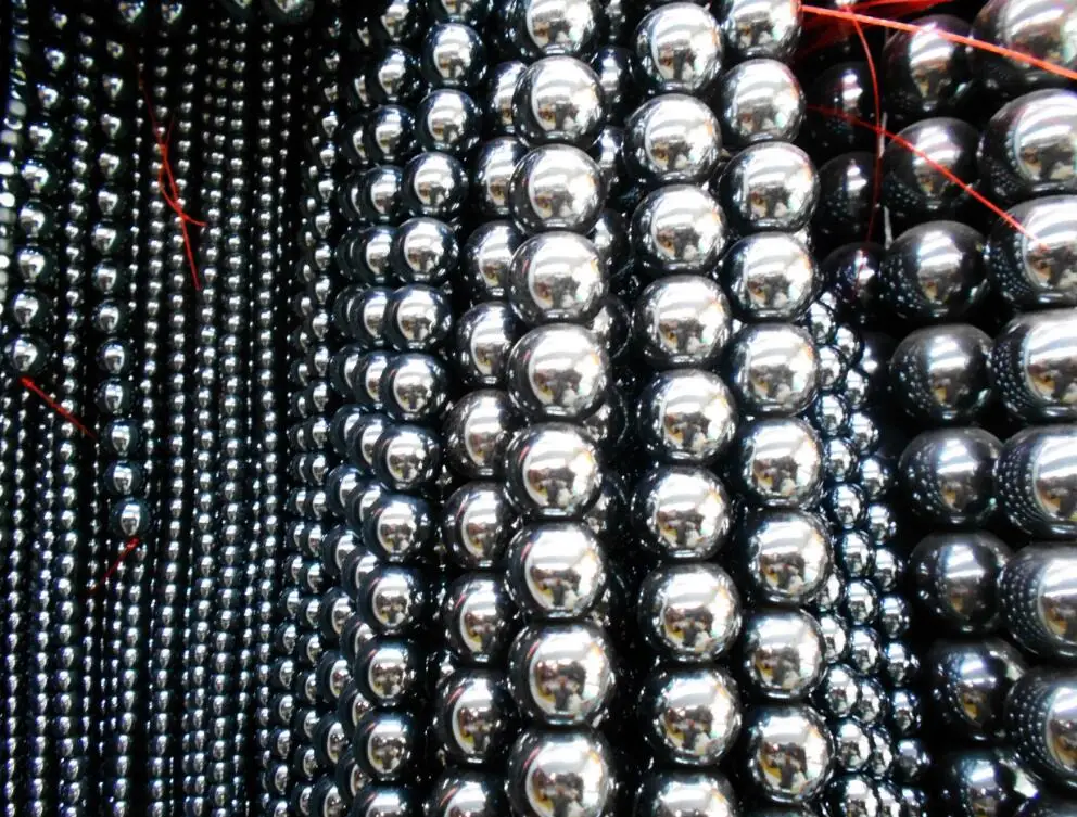 Круглые бусины из натурального камня железа пирита 15 дюймов нить 4 6 8 10 мм