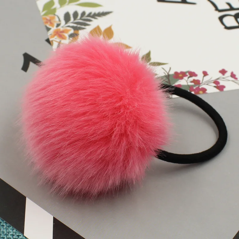 Популярные корейские милые модные теплые мягкие женские эластичные резинки для