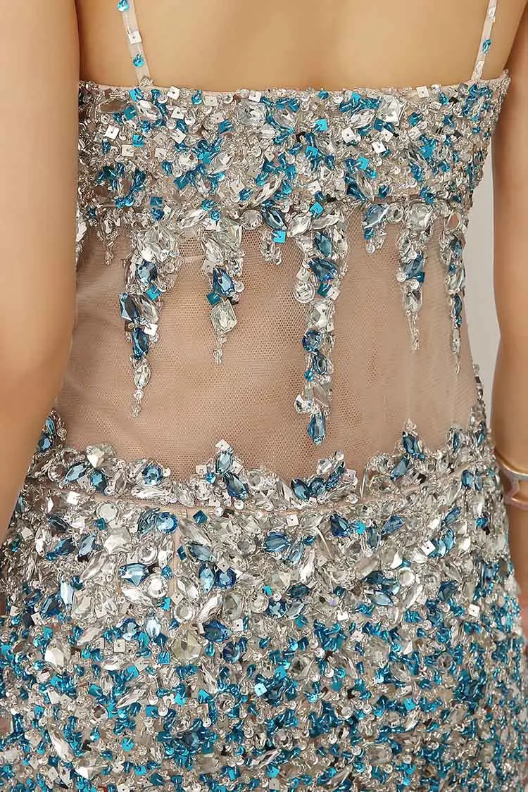 

Illusion designer Sexy Sweetheart neck 2016 New arrival Floor-length Evening Gowns Real Picture Show Beading Sexy Prom Dress