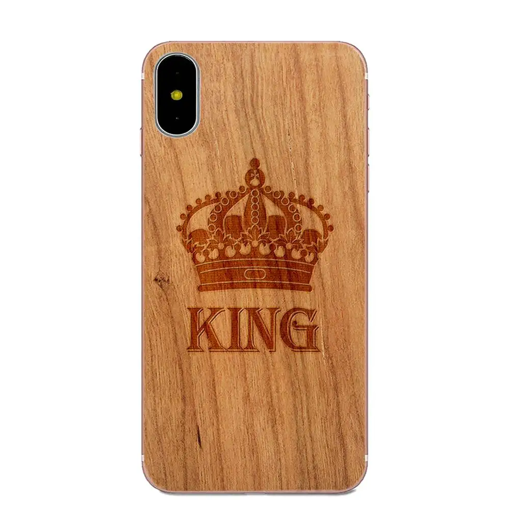as picture Король queen 01 брендовая парная ТПУ Популярные для Galaxy Alpha Core Note 2 3 4 S2 A10 A20 A20E A30 A40 A50 A60 A70 M10 M20 M30 - Цвет: as picture
