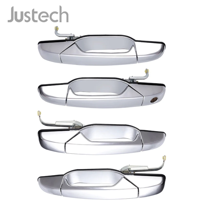 Jutech 4 шт. Наружная ручка двери автомобиля подходит для пассажиров и водителя